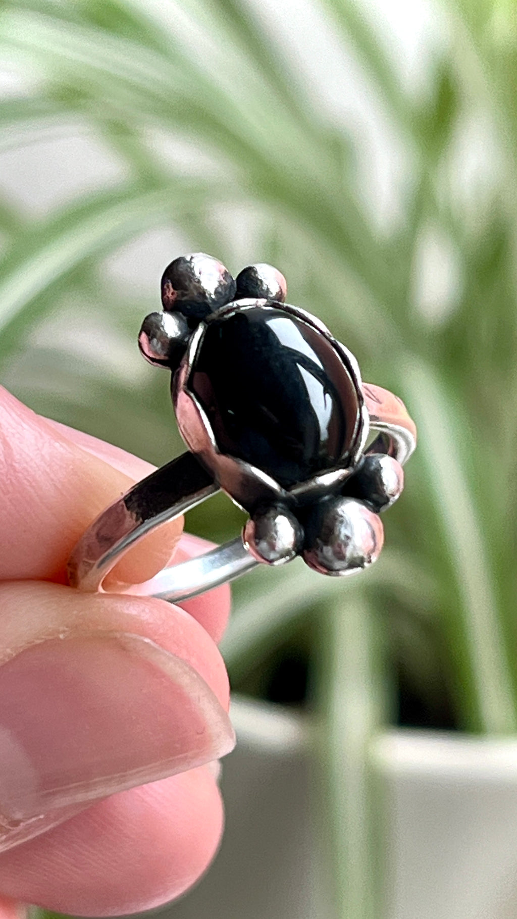 Tizón Black Onyx ring