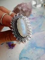 Margarita Rainbow Moonstone Ring